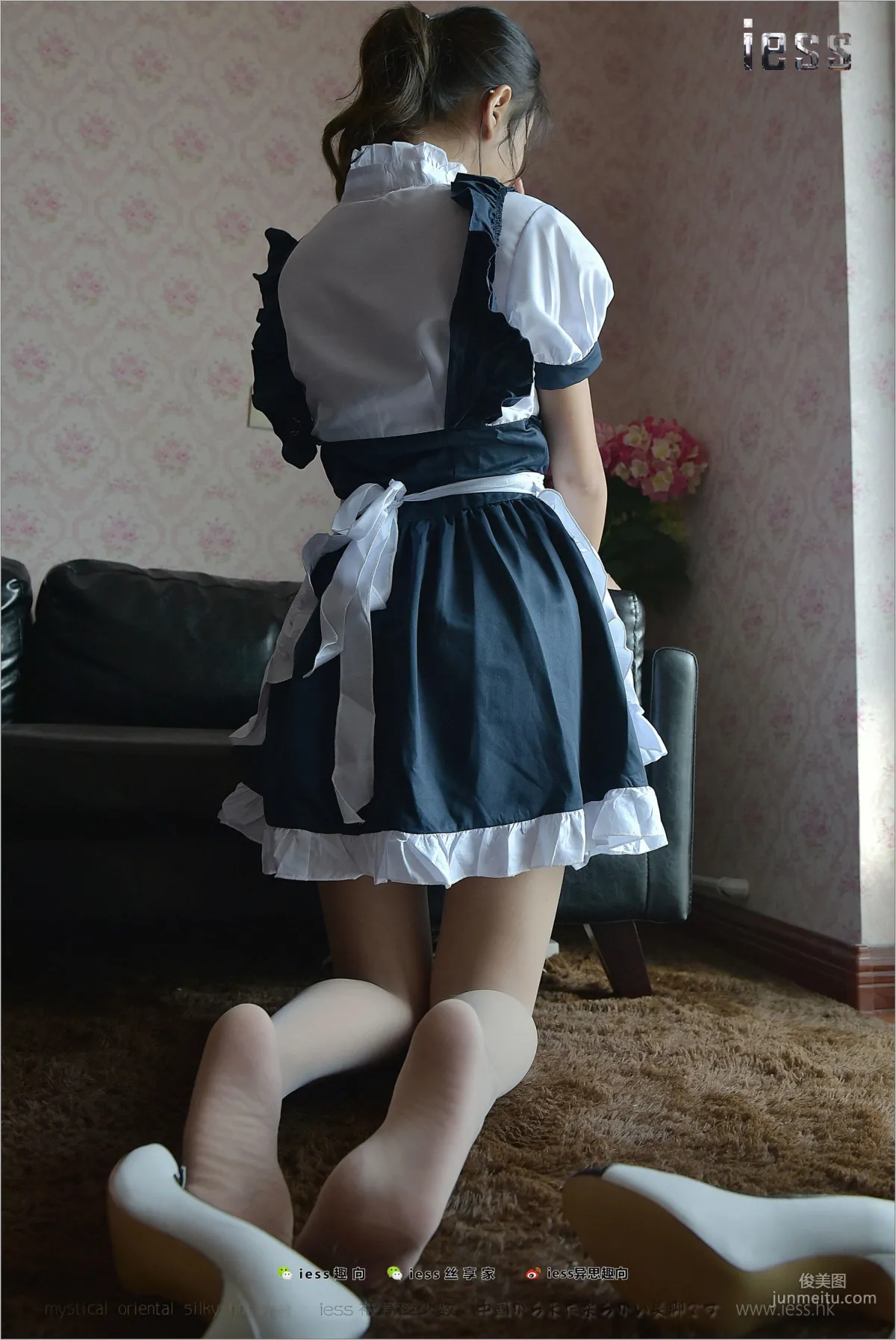 宛平《舅舅家的女仆2》[异思趣向IESS] 丝足便当203 写真集5