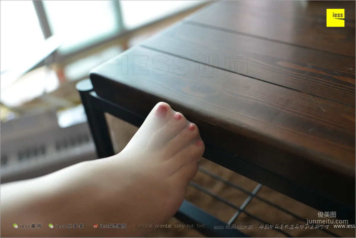 人妻芳芳《美足人妻的思念》[異思趣向IESS] 絲足便當201 寫真集 8