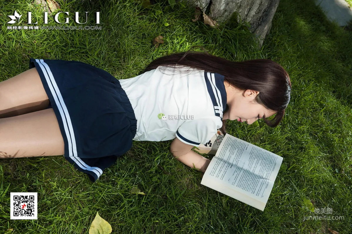 Model 筱筱《校园女神丝足美腿》 [丽柜Ligui] 写真集5