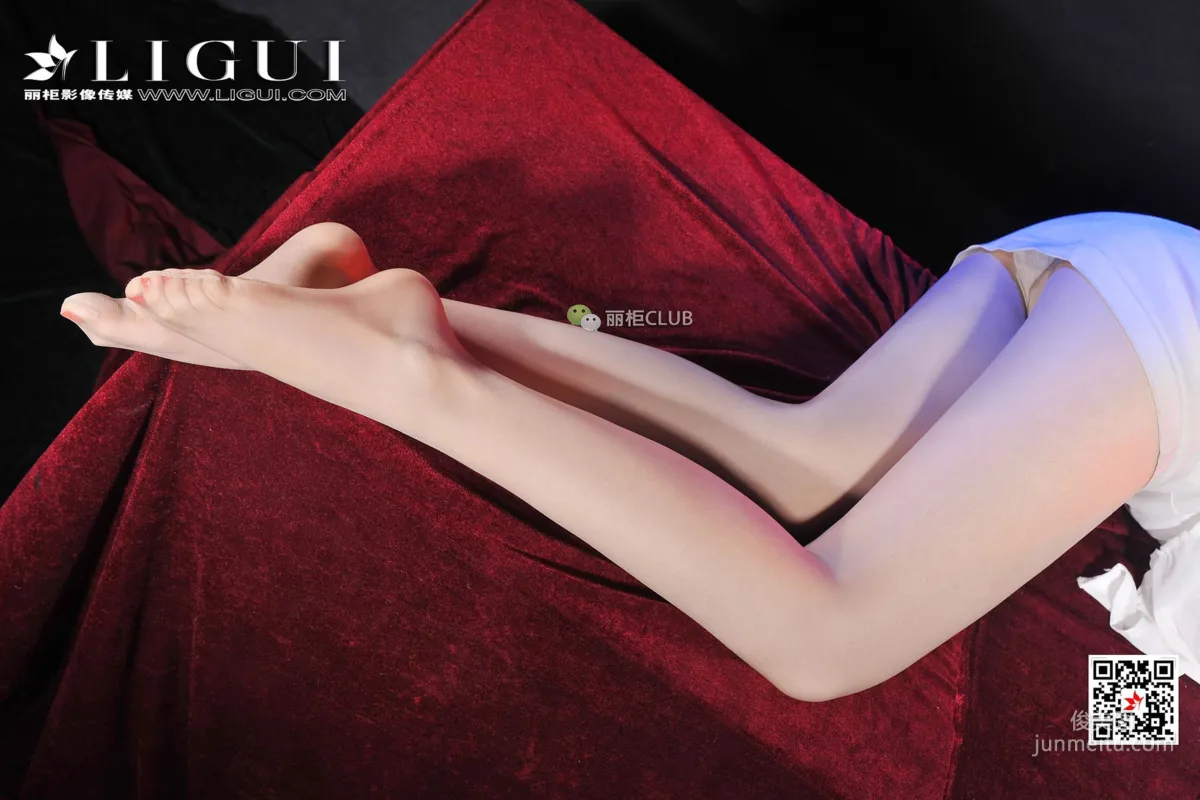 Model 美辰《肉丝玉足》 [丽柜Ligui] 写真集2