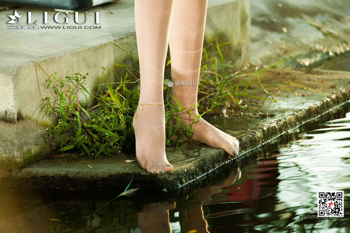 Model 溫蒂《牛仔熱褲+街拍美腿》 [麗櫃Ligui] 寫真集 5
