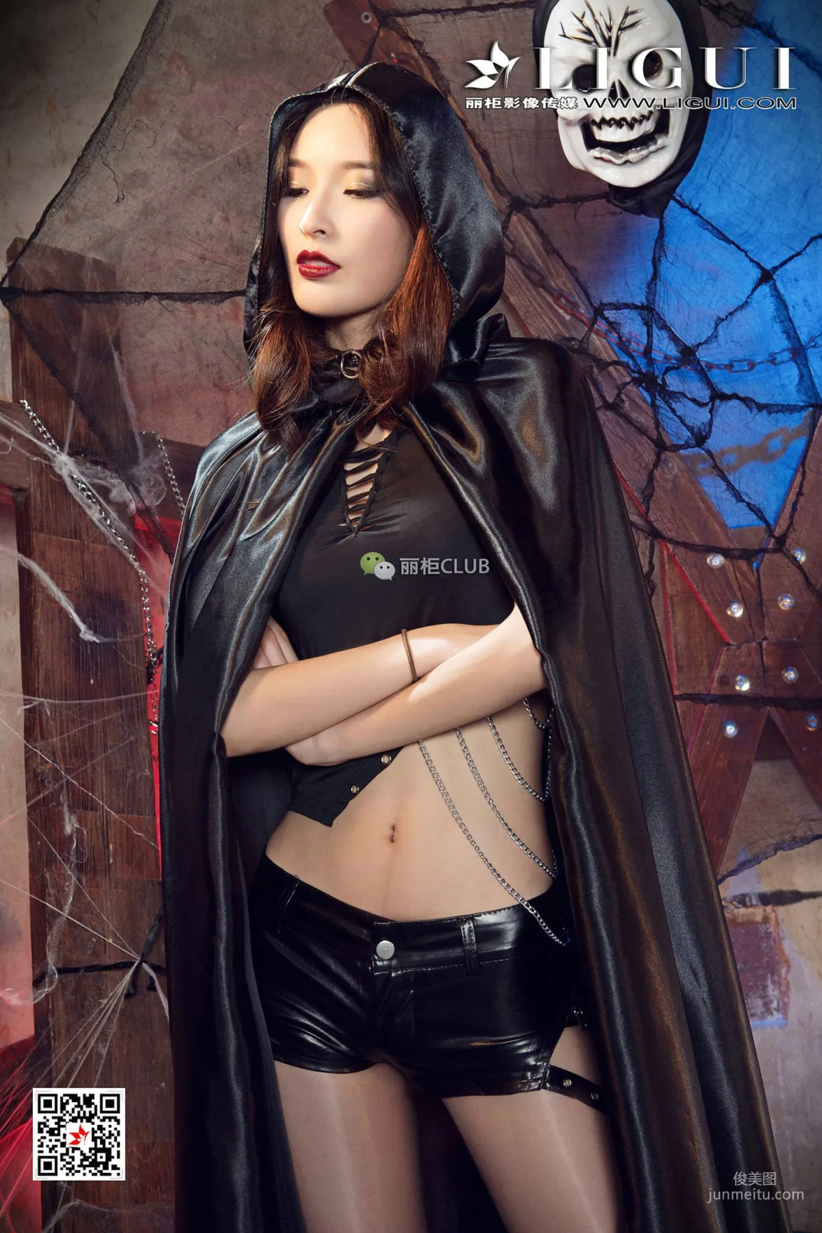 Model 雪糕《女王灰丝》 [丽柜Ligui] 写真集54