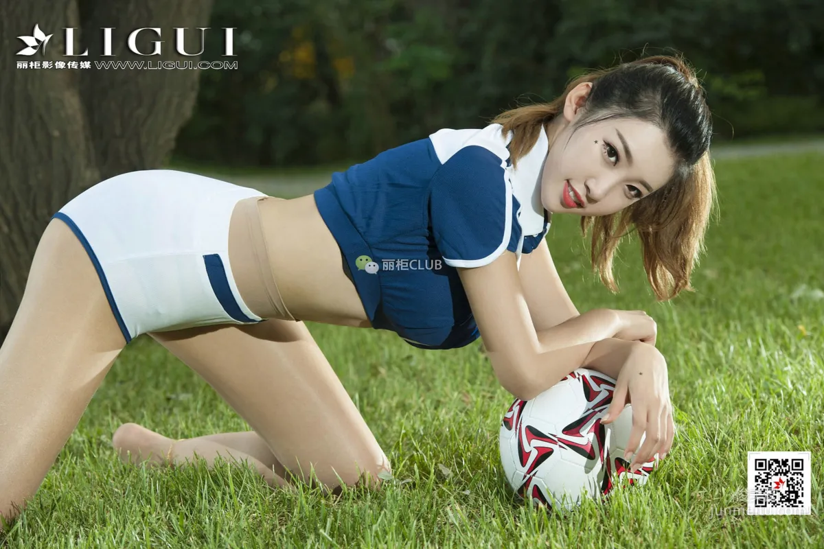 Model 筱筱《球场少女》 [丽柜Ligui] 写真集21