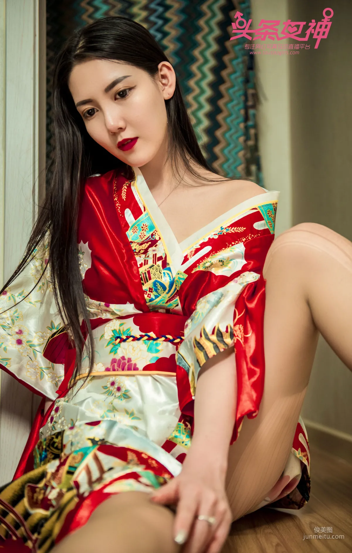 馮雪嬌《和服之韻》 [頭條女神Toutiaogirls] 寫真集 41