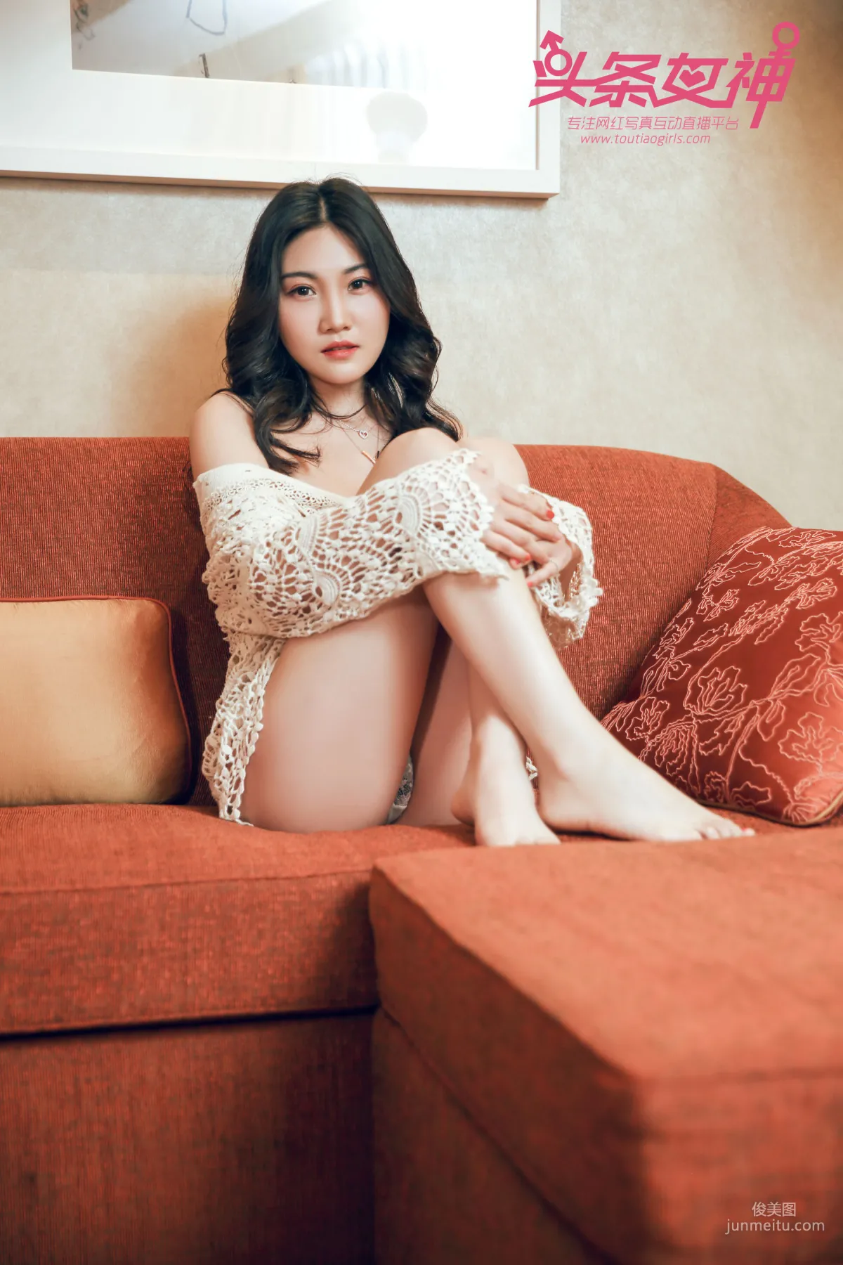 婉君《脈脈思情 妻子の誘惑》 [頭條女神Toutiaogirls] 寫真集 6
