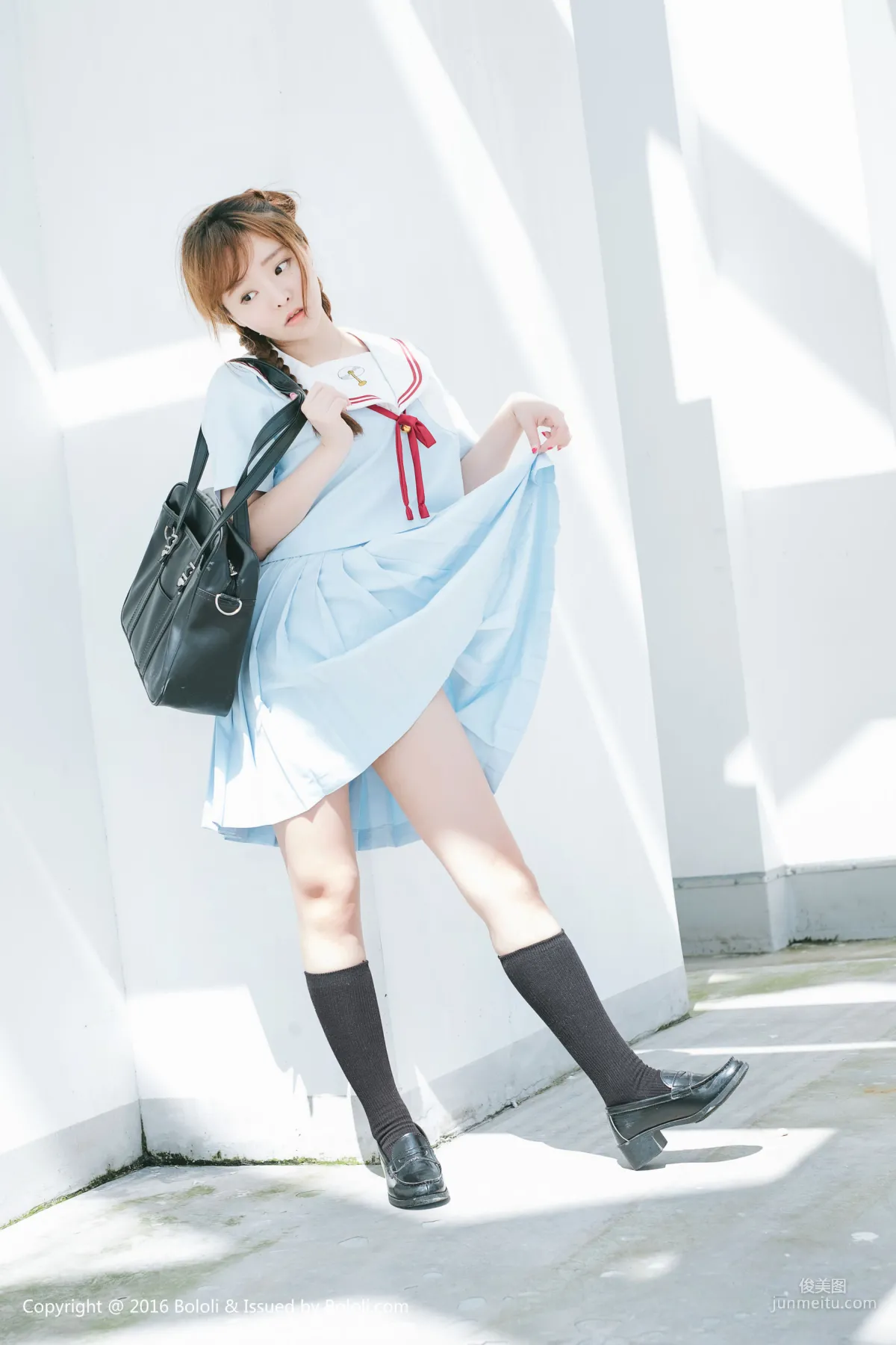 柳侑绮《日系校服少女》 [激萌文化Kimoe] Vol.025 寫真集 12