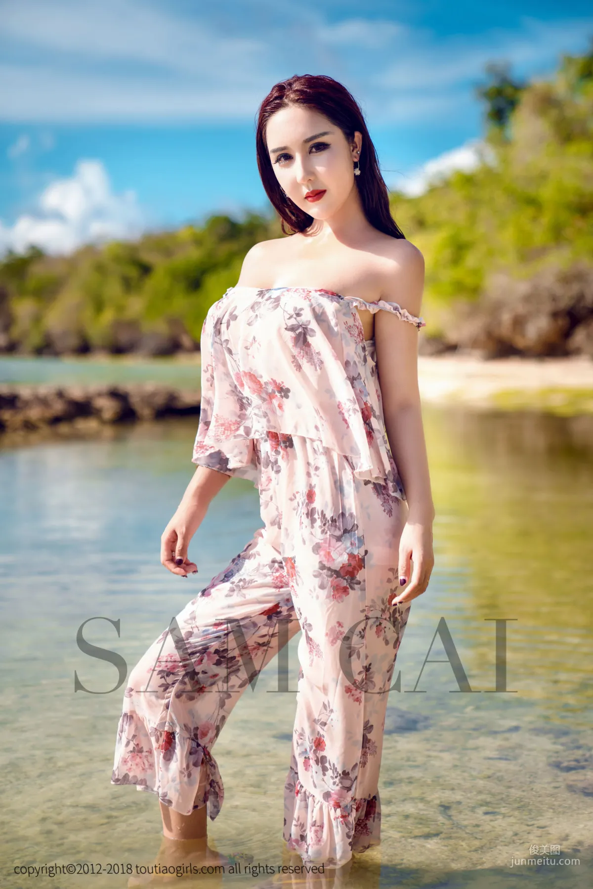 蔡楠《塞班风情》 [头条女神Toutiaogirls] 写真集9
