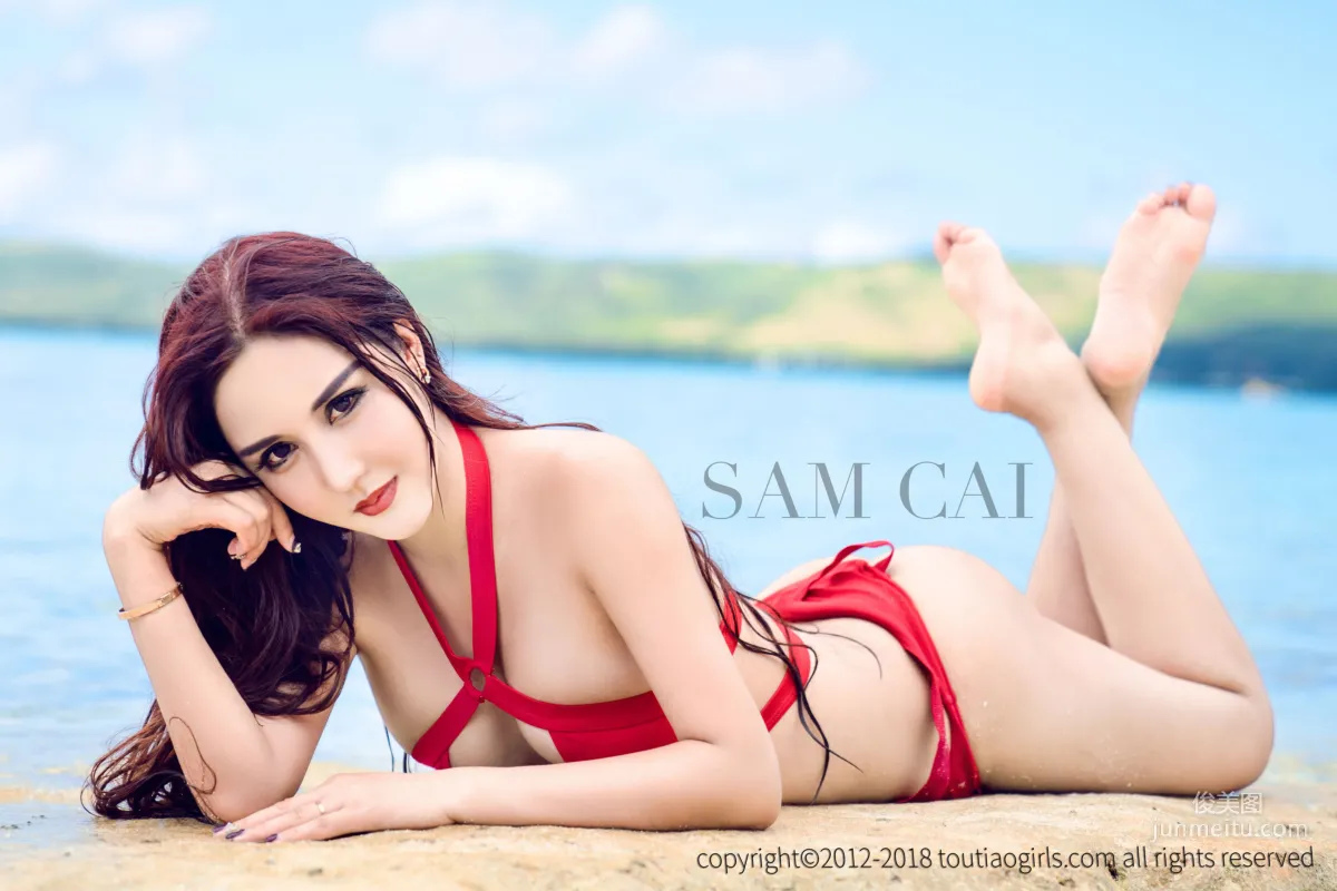 蔡楠《塞班风情》 [头条女神Toutiaogirls] 写真集13