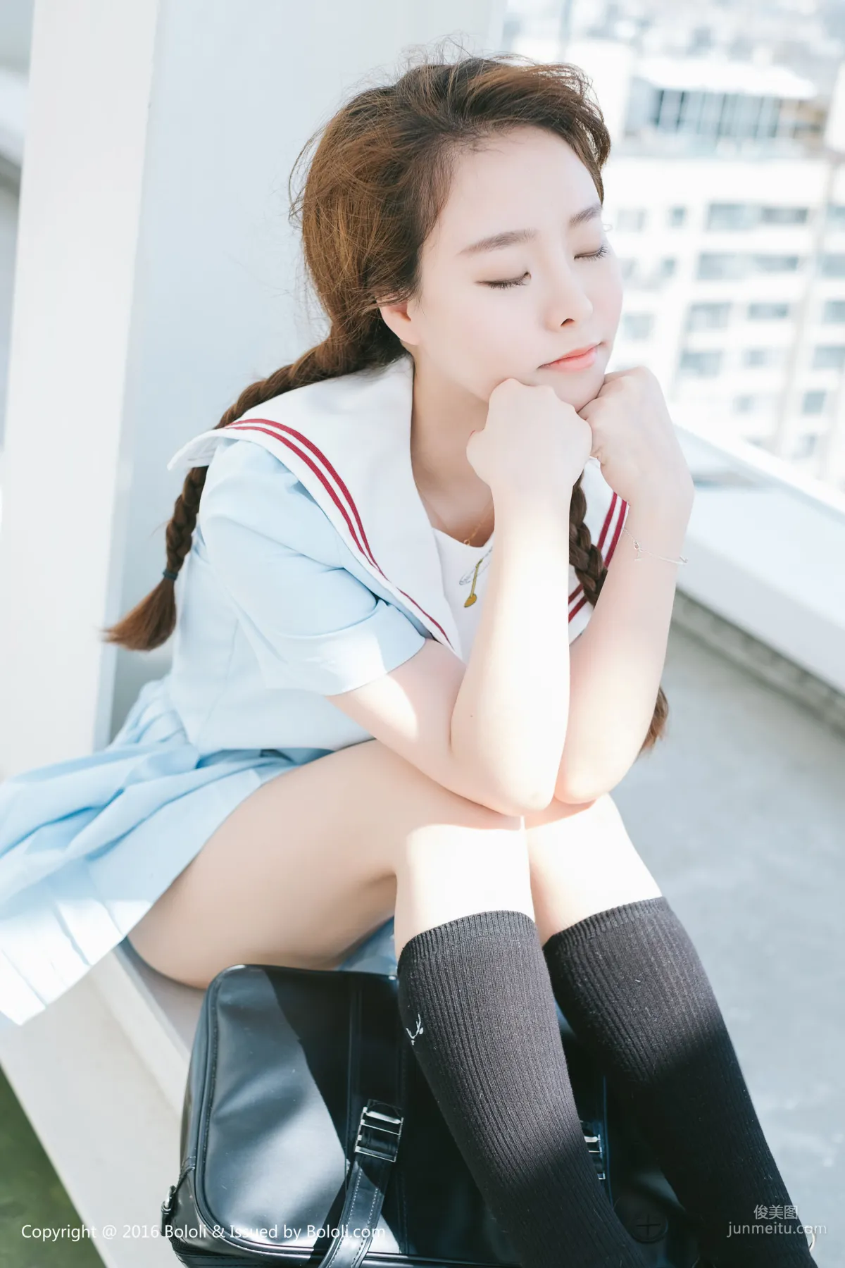 柳侑绮《日系校服少女》 [激萌文化Kimoe] Vol.025 寫真集 30