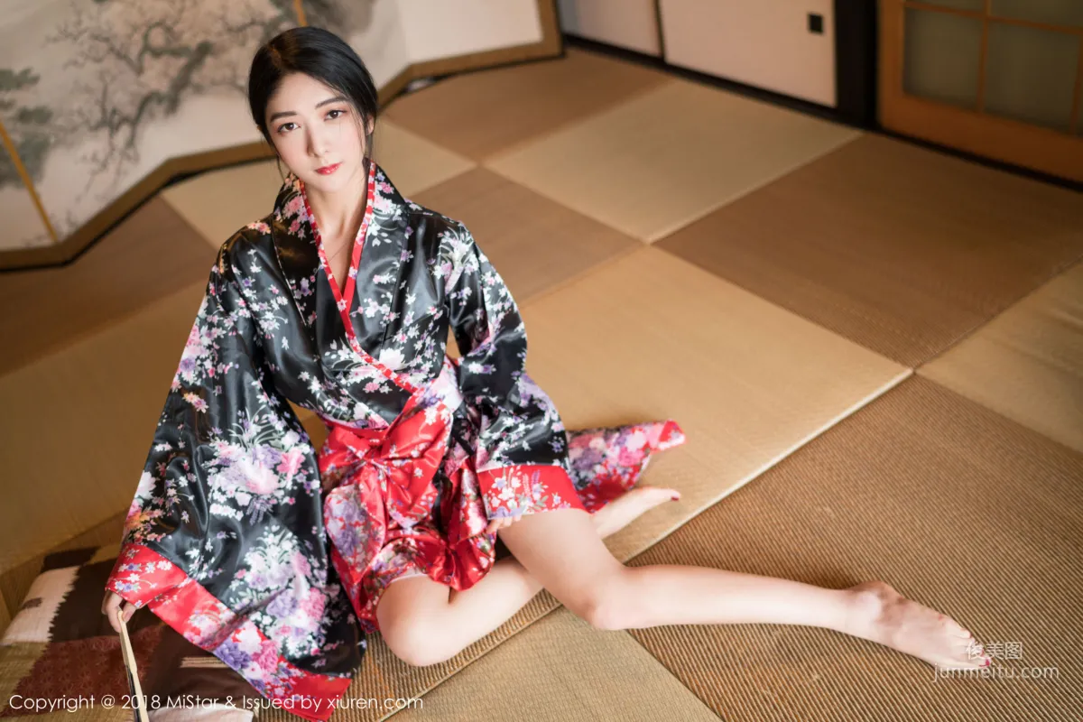 小熱巴《開背毛衣+和服+OL職場》 [魅妍社MiStar] VOL.213 寫真集 13