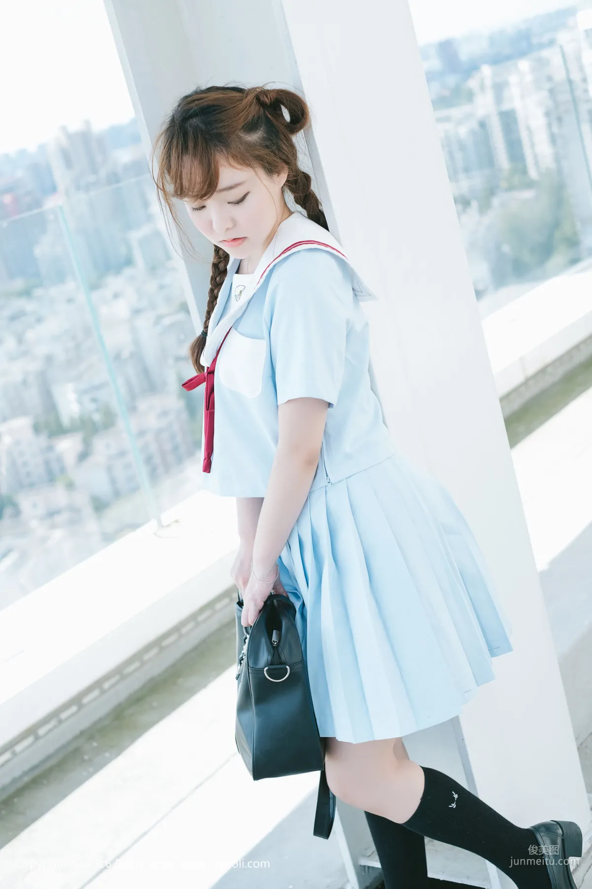 柳侑绮《日系校服少女》 [激萌文化Kimoe] Vol.025 寫真集 24