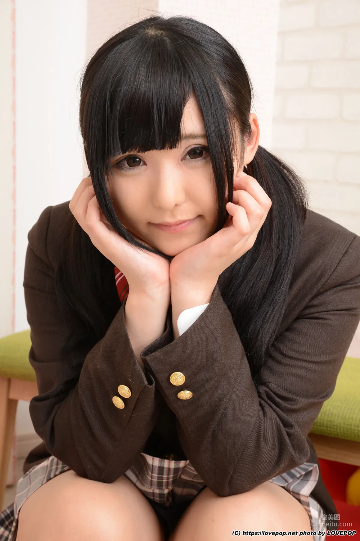 [LovePop] AZUKI あず希《學生裝誘惑》 Set06 寫真集 16