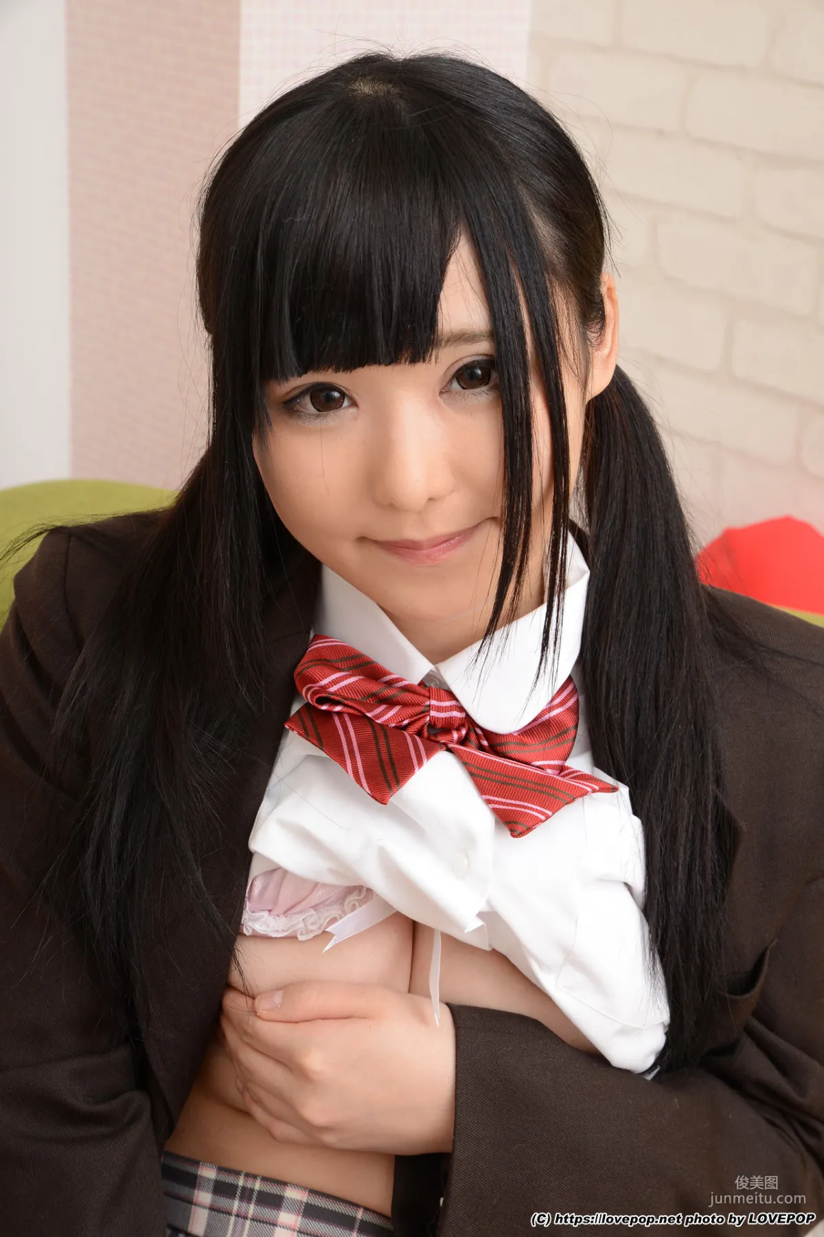 [LovePop] AZUKI あず希《學生裝誘惑》 Set06 寫真集 70