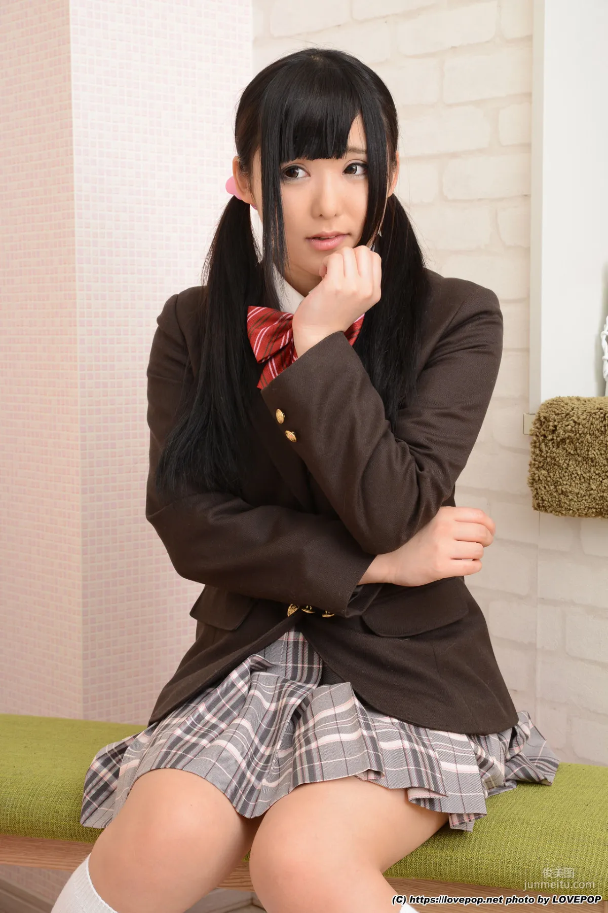 [LovePop] AZUKI あず希《學生裝誘惑》 Set06 寫真集 3