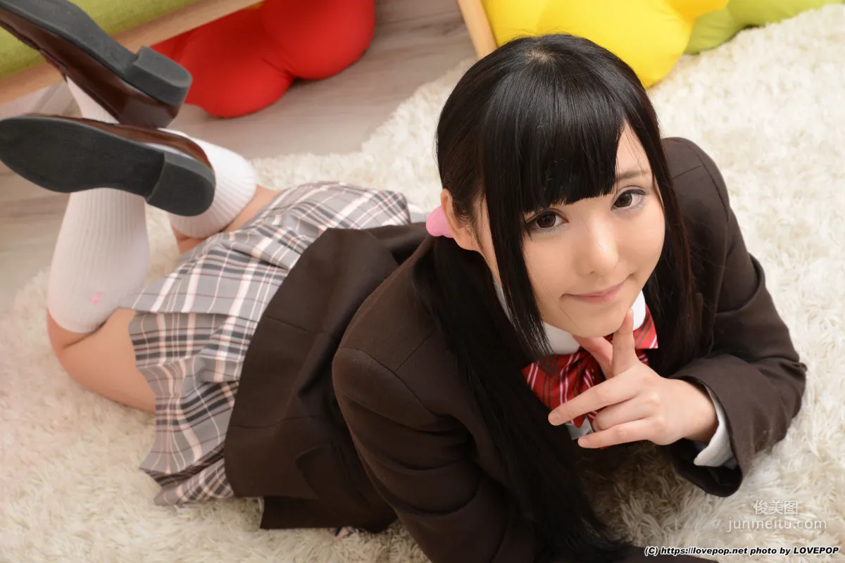 [LovePop] AZUKI あず希《學生裝誘惑》 Set06 寫真集 51