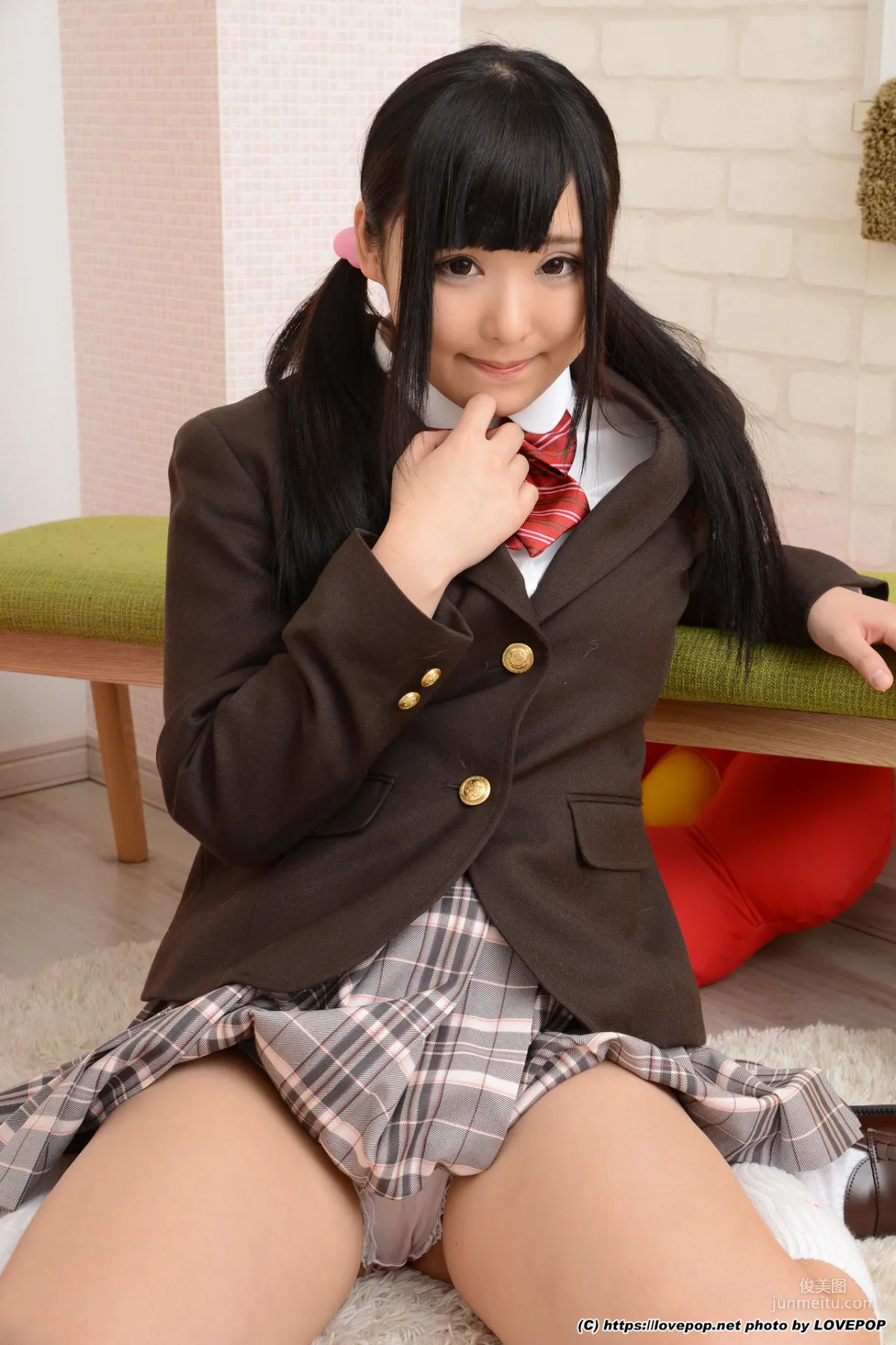 [LovePop] AZUKI あず希《學生裝誘惑》 Set06 寫真集 26