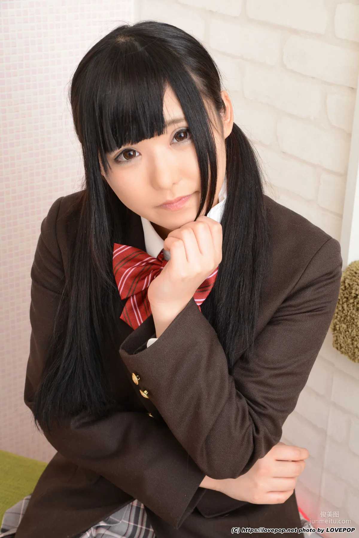 [LovePop] AZUKI あず希《學生裝誘惑》 Set06 寫真集 5