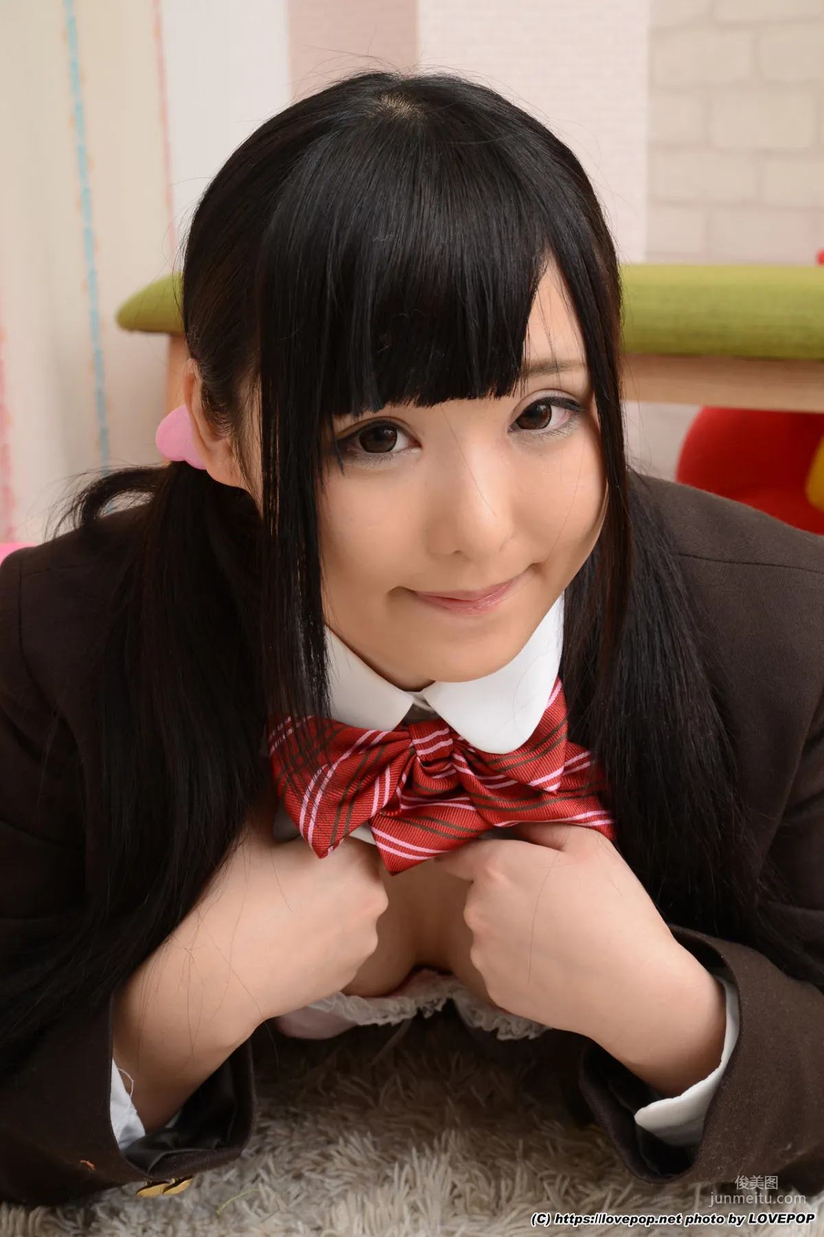 [LovePop] AZUKI あず希《學生裝誘惑》 Set06 寫真集 49