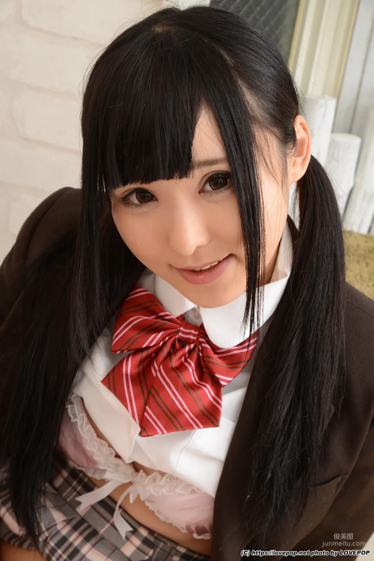 [LovePop] AZUKI あず希《學生裝誘惑》 Set06 寫真集 56