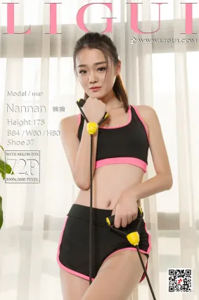 Model 足模楠楠《健身美足》 [麗櫃Ligui] 寫真集