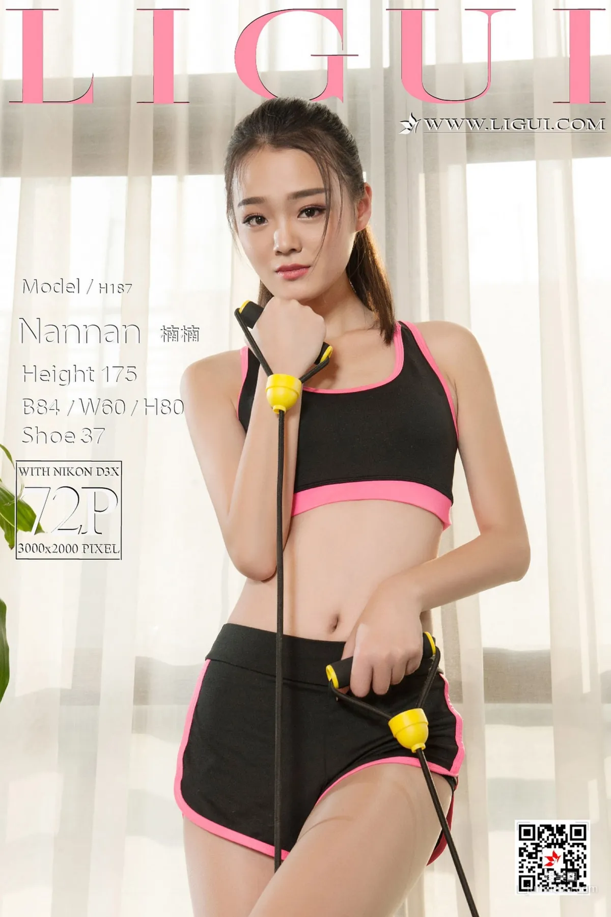 Model 足模楠楠《健身美足》 [丽柜Ligui] 写真集1