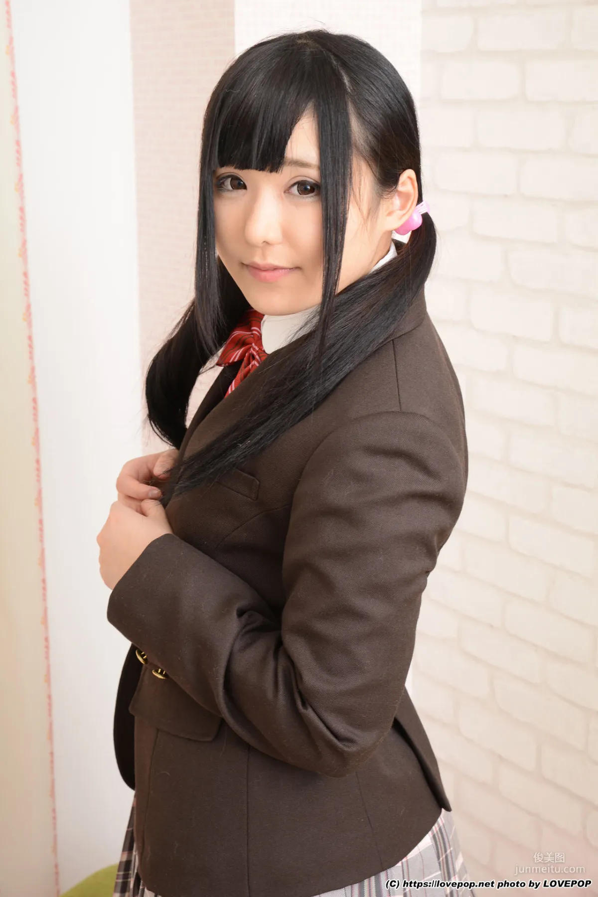[LovePop] AZUKI あず希《學生裝誘惑》 Set06 寫真集 12