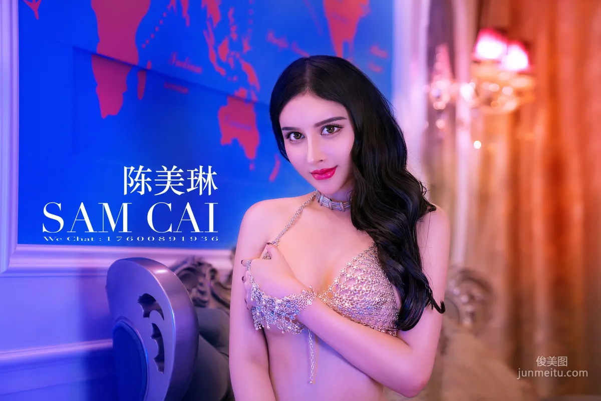 陳美琳《皇家派對 絲滑肉感》 [頭條女神Toutiaogirls] 寫真集 10