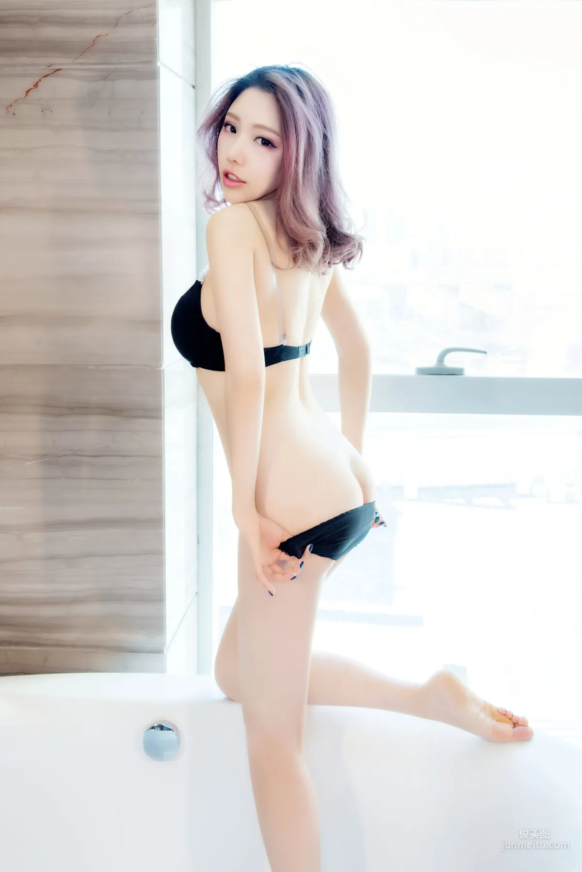 妮小妖《風情萬種清晨私房》 [獵女神SLADY] NO.001 寫真集 60