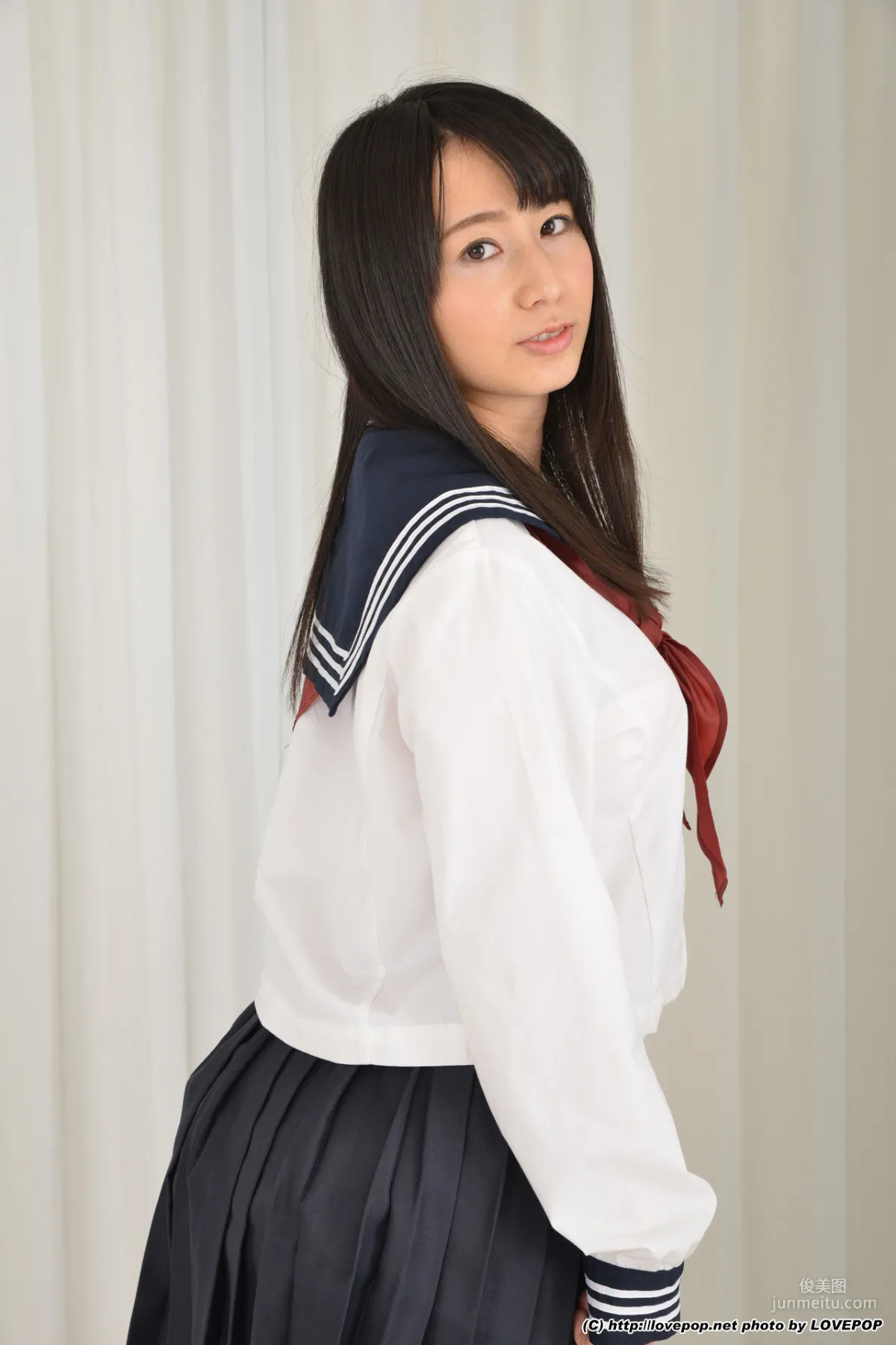 [LovePop] 泉水蒼空《水手服學生裝》 Set06 寫真集 14