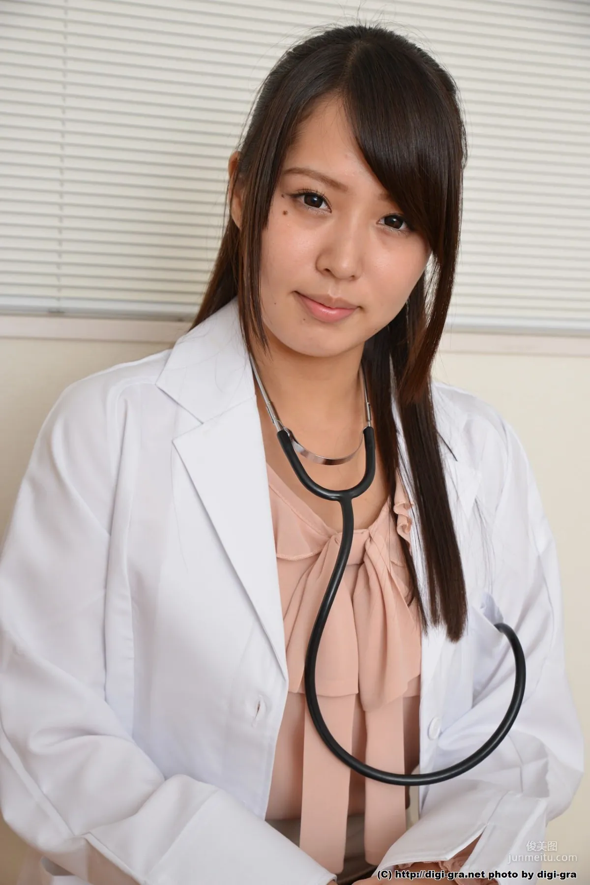 [Digi-Graデジグラ] Tohno Miho 通野未帆《黑絲醫生》 Set09 寫真集 27
