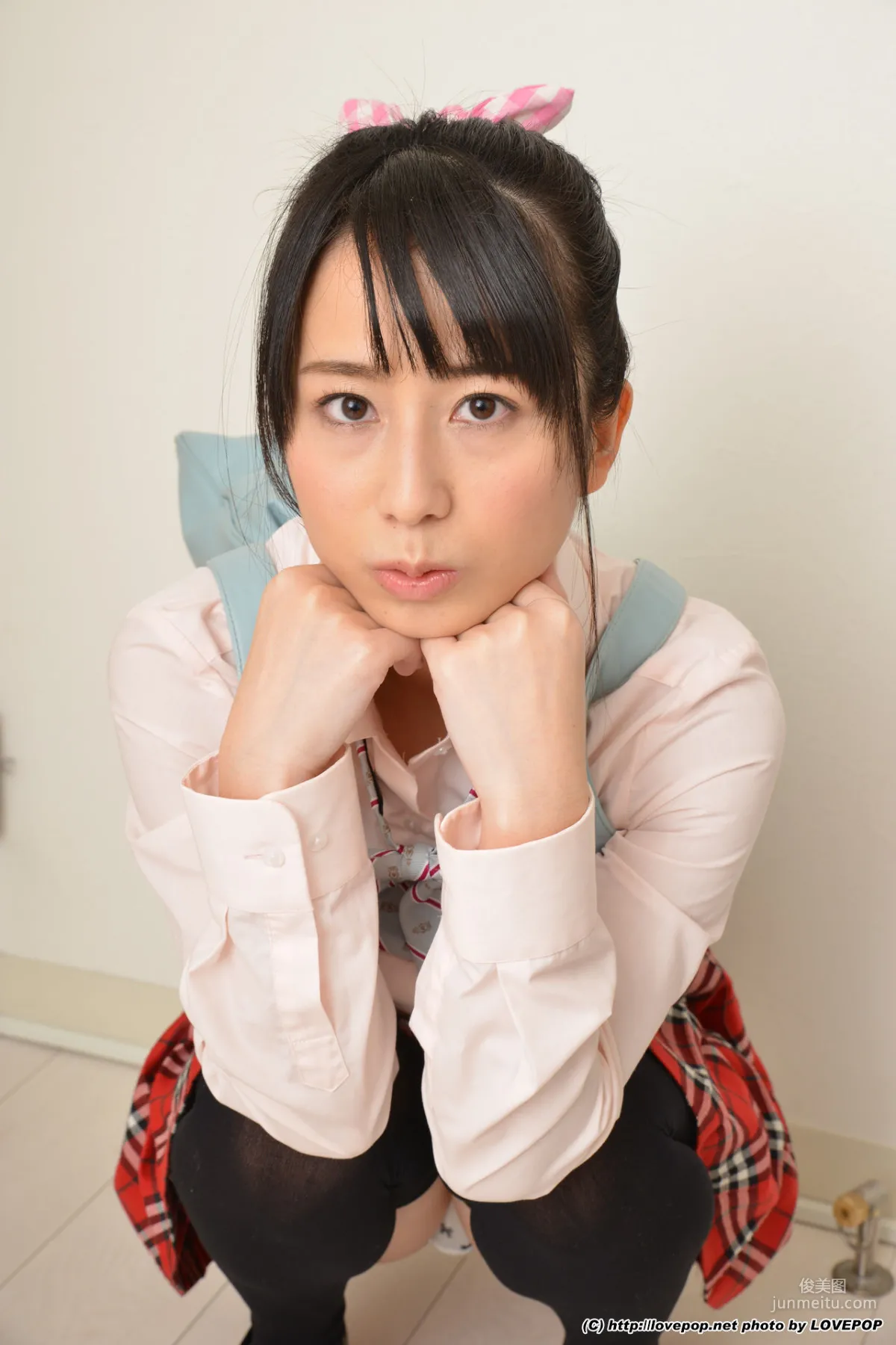 [LovePop] Sora Shiina 泉水蒼空《校服系列》 Set04 寫真集 20