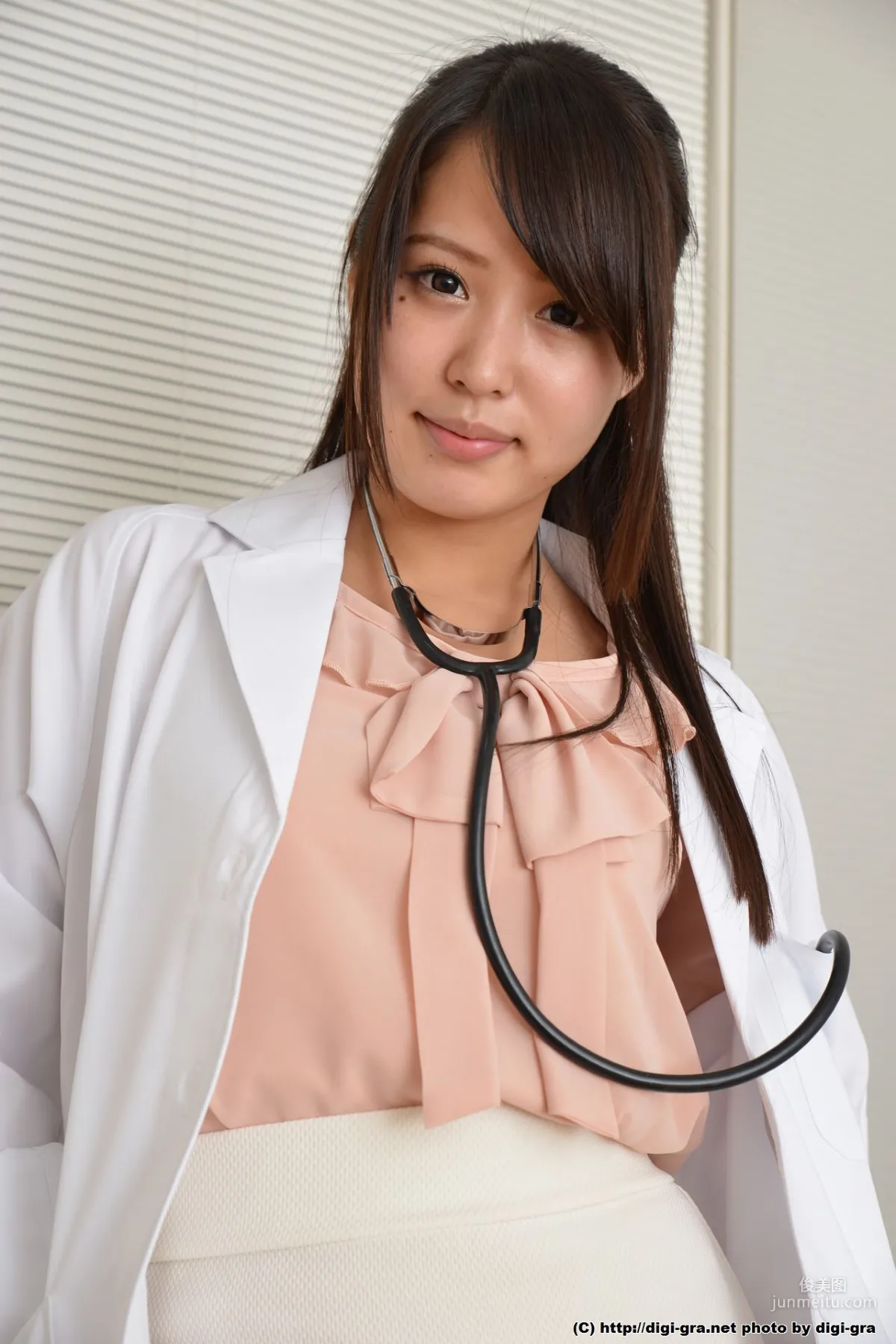 [Digi-Graデジグラ] Tohno Miho 通野未帆《黑絲醫生》 Set09 寫真集 20
