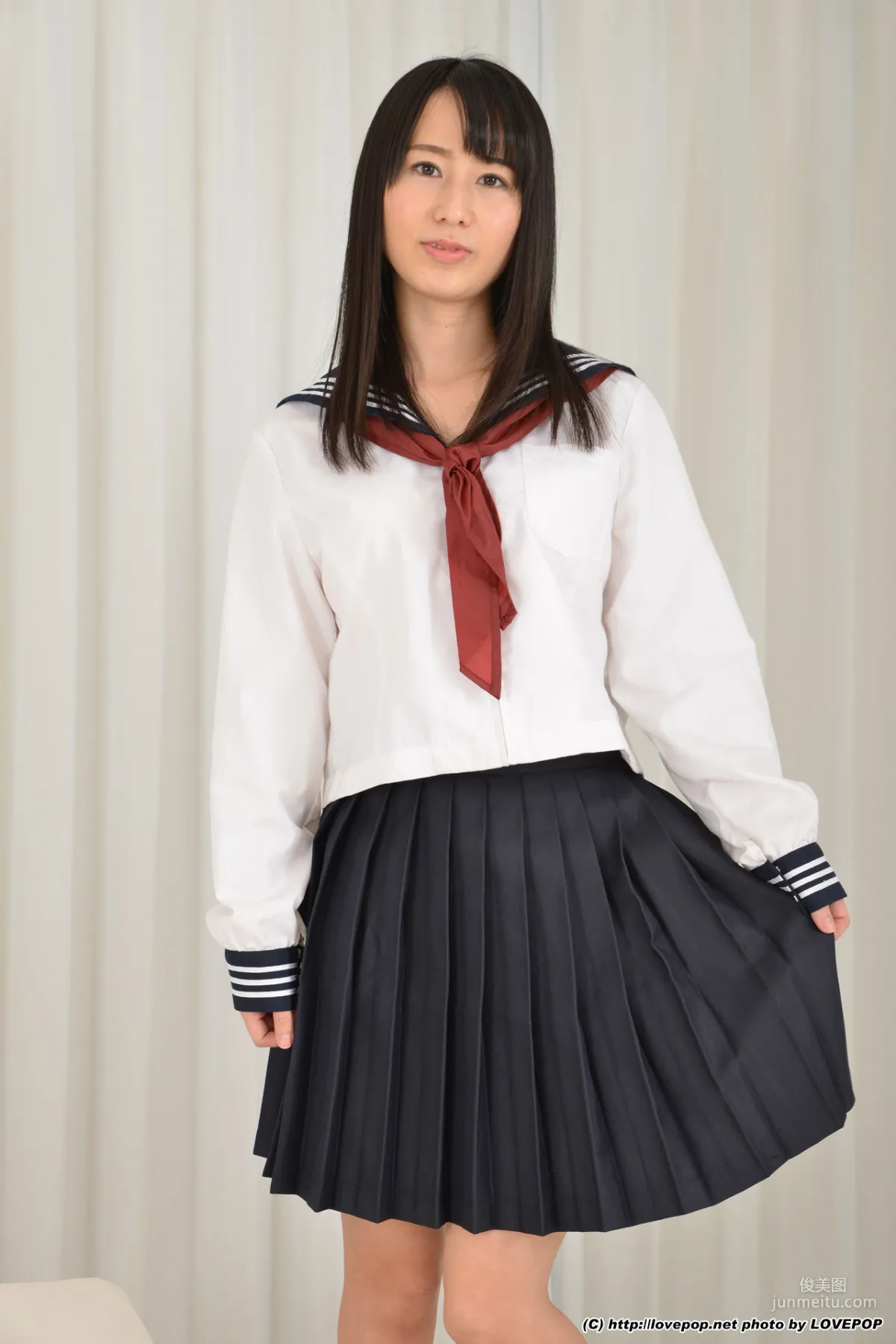[LovePop] 泉水蒼空《水手服學生裝》 Set06 寫真集 8