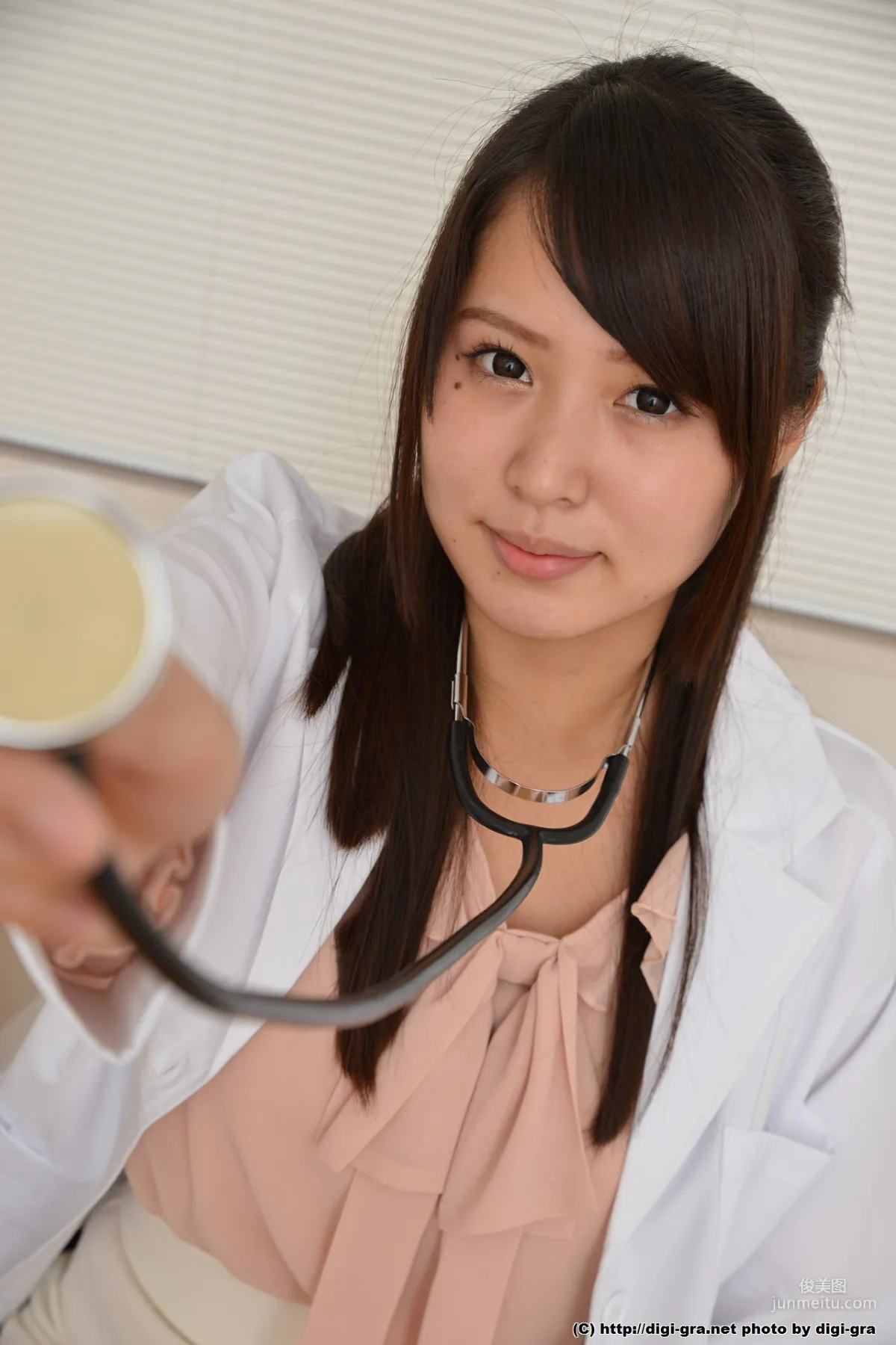 [Digi-Graデジグラ] Tohno Miho 通野未帆《黑絲醫生》 Set09 寫真集 39