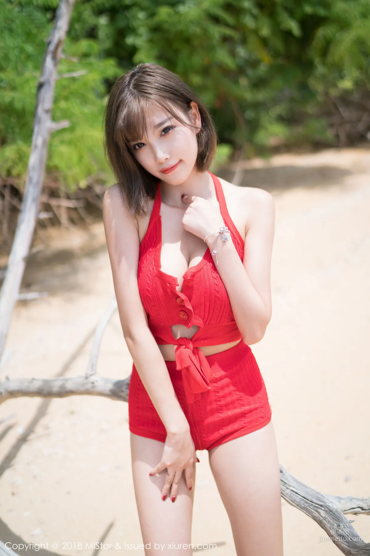 楊晨晨sugar《海邊沙灘濕身誘惑》 [魅妍社MiStar] VOL.219 寫真集 20