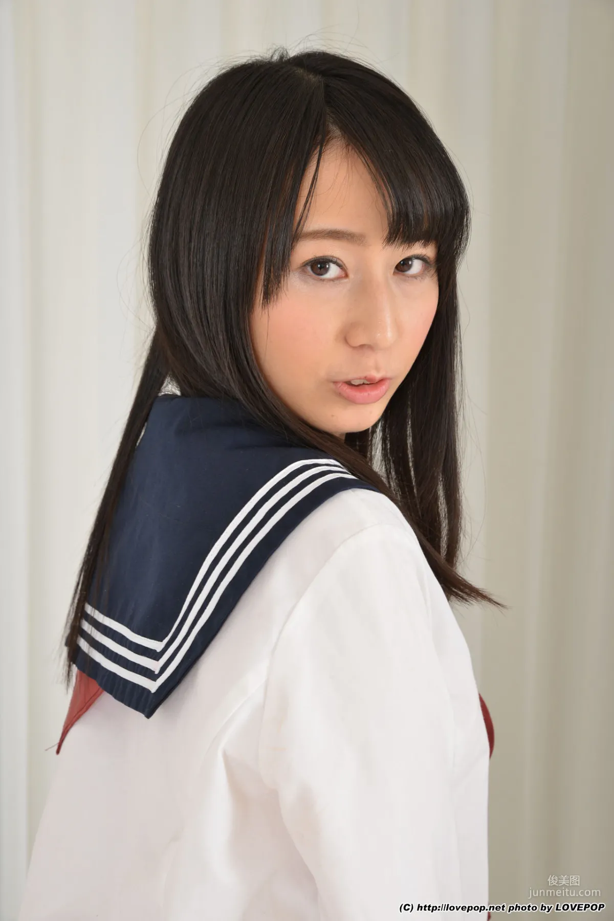 [LovePop] 泉水蒼空《水手服學生裝》 Set06 寫真集 15