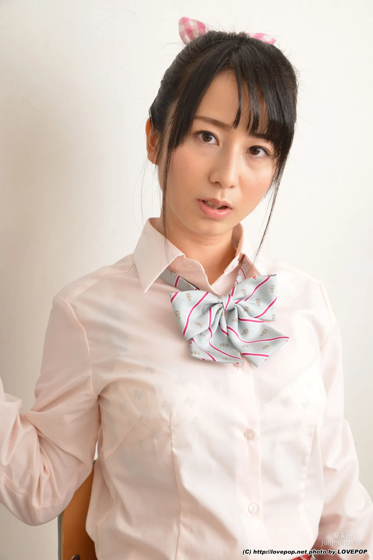 [LovePop] Sora Shiina 泉水蒼空《校服系列》 Set04 寫真集 43