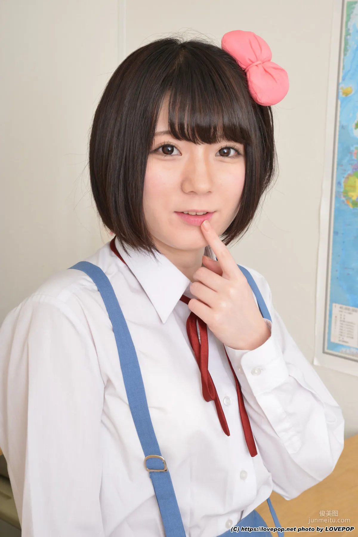 [LovePop] 篠崎みお《教室校服系列》 Set07 写真集3