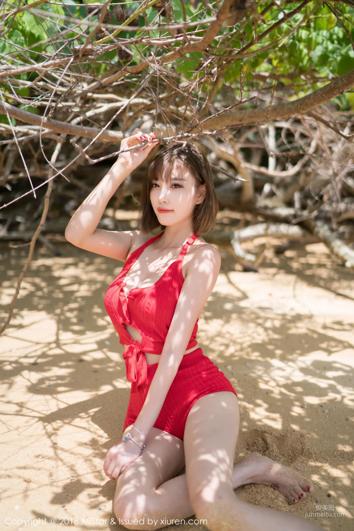 楊晨晨sugar《海邊沙灘濕身誘惑》 [魅妍社MiStar] VOL.219 寫真集 27