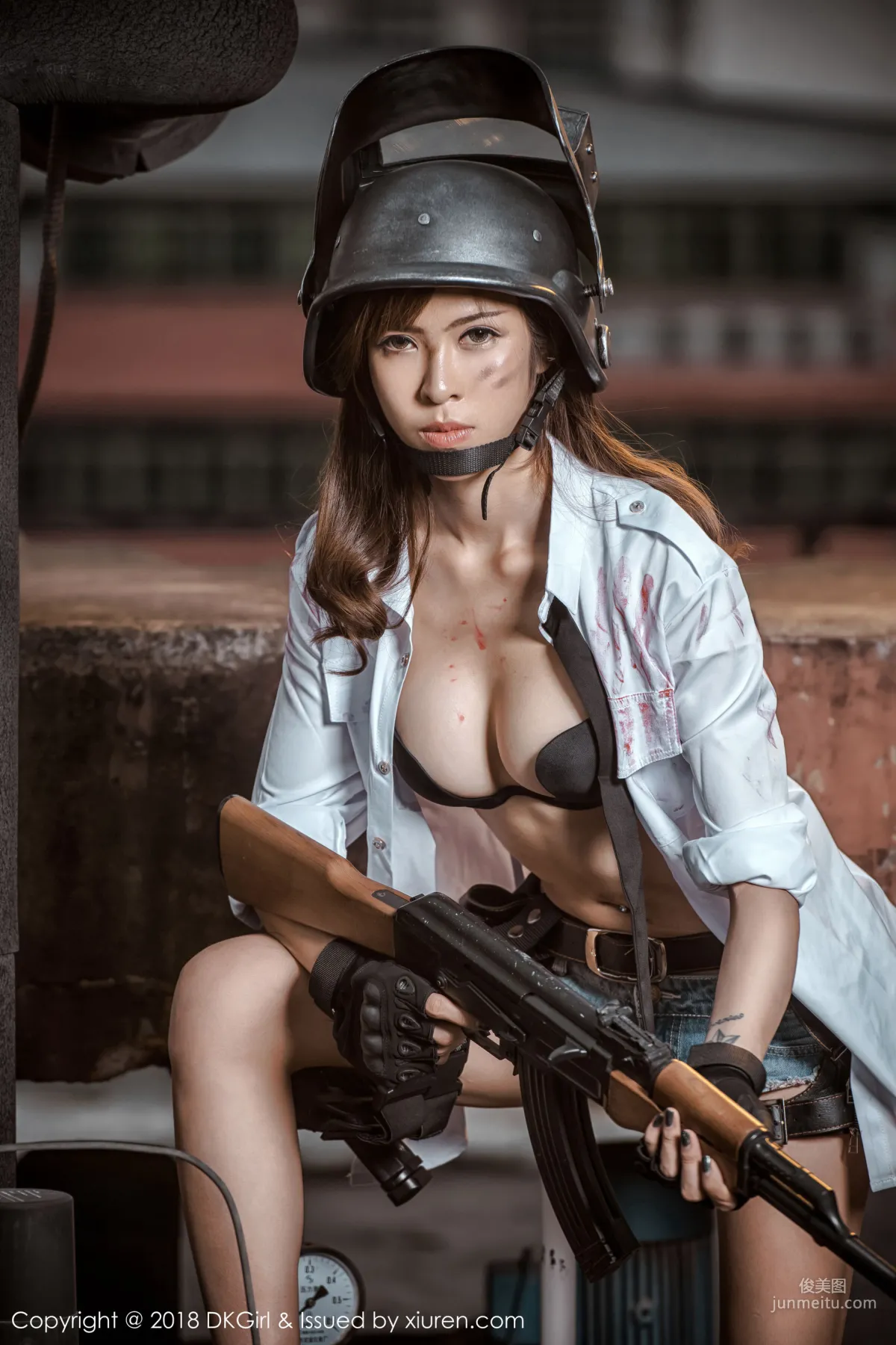 蔡乐儿《吃鸡特辑》 [御女郎DKGirl] Vol.065 写真集35