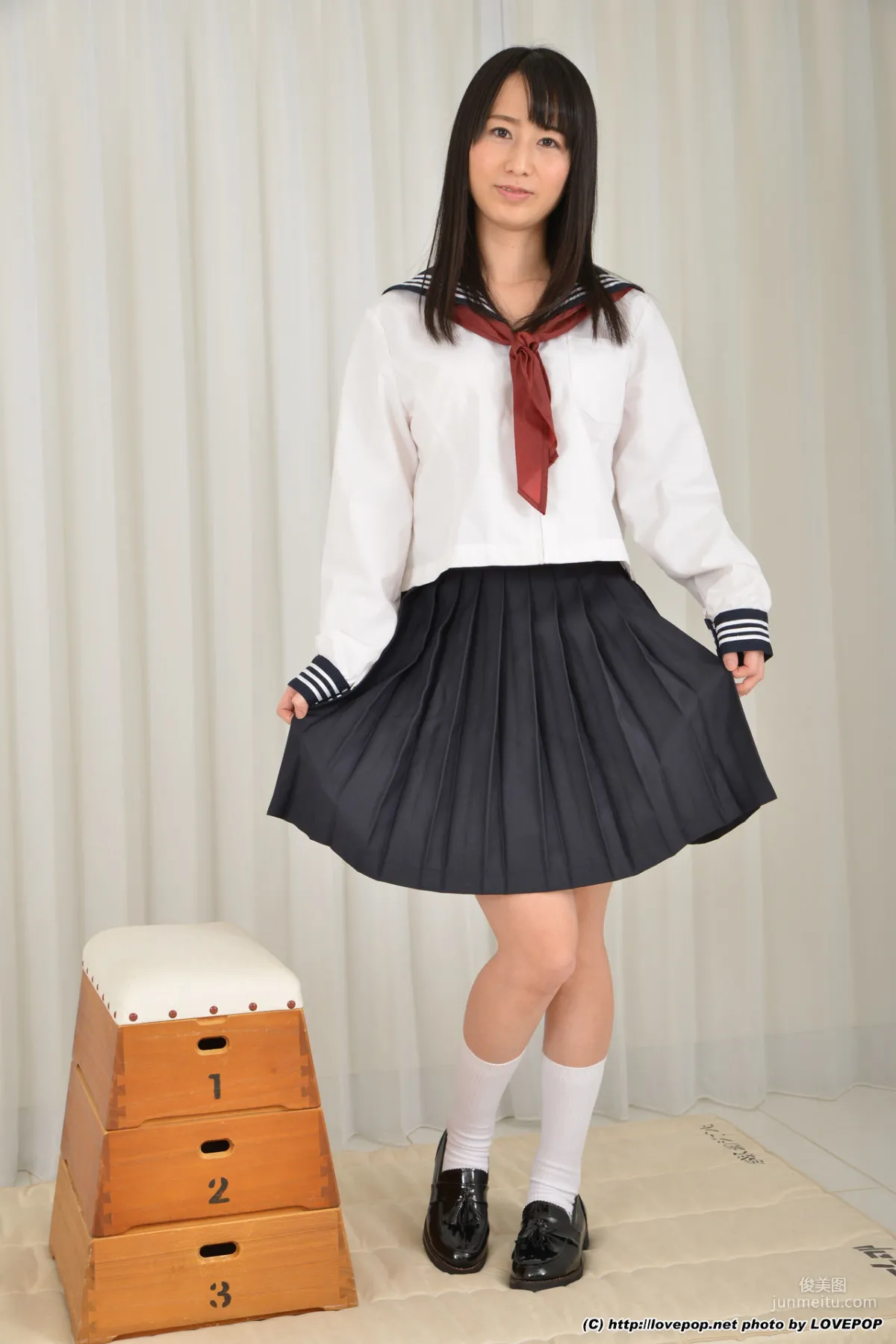 [LovePop] 泉水蒼空《水手服學生裝》 Set06 寫真集 7