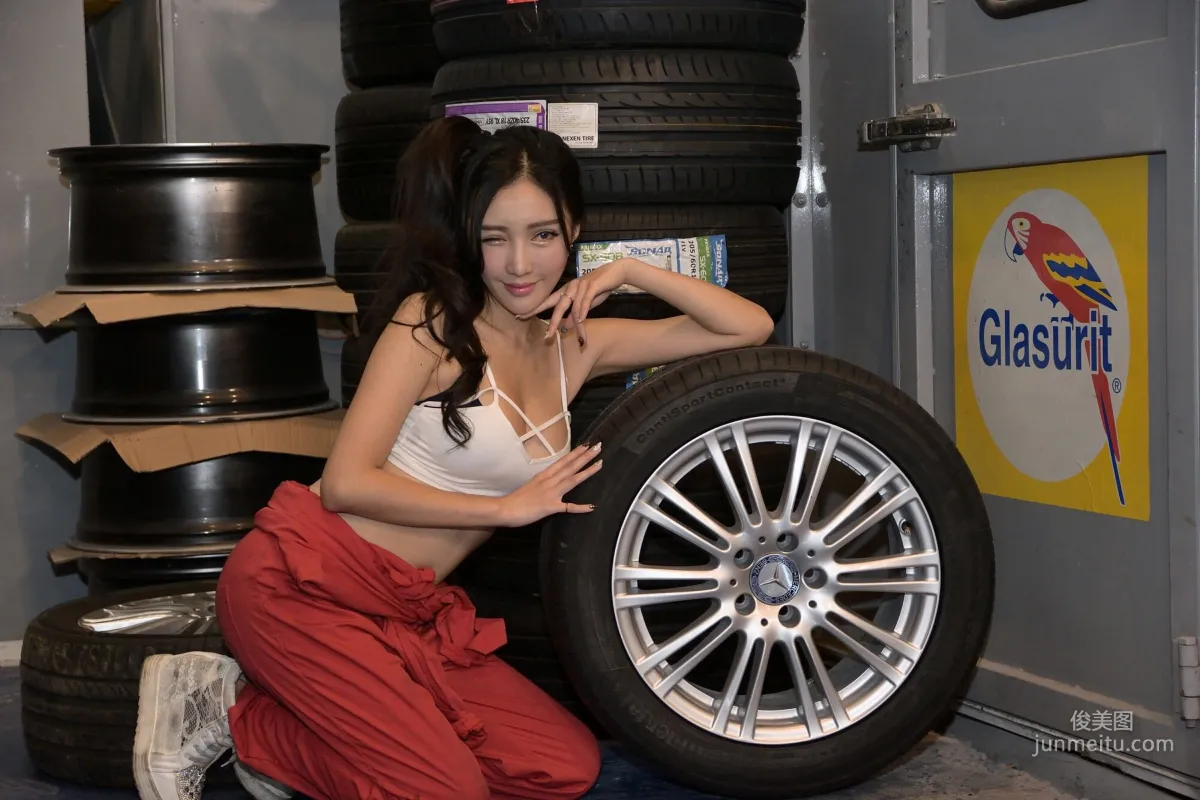 [台灣正妹] 趙芸Syuan《美顔的汽車修理工》 寫真集 23