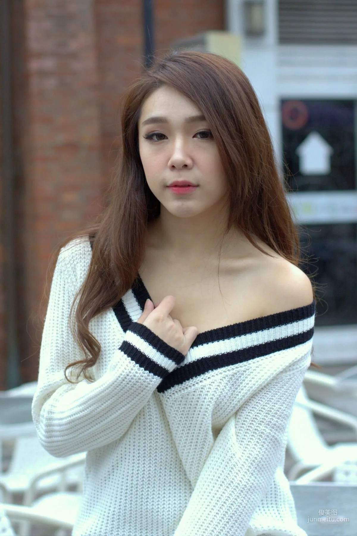 [台灣網紅美女] Baby66 黑絲街拍 寫真集 38