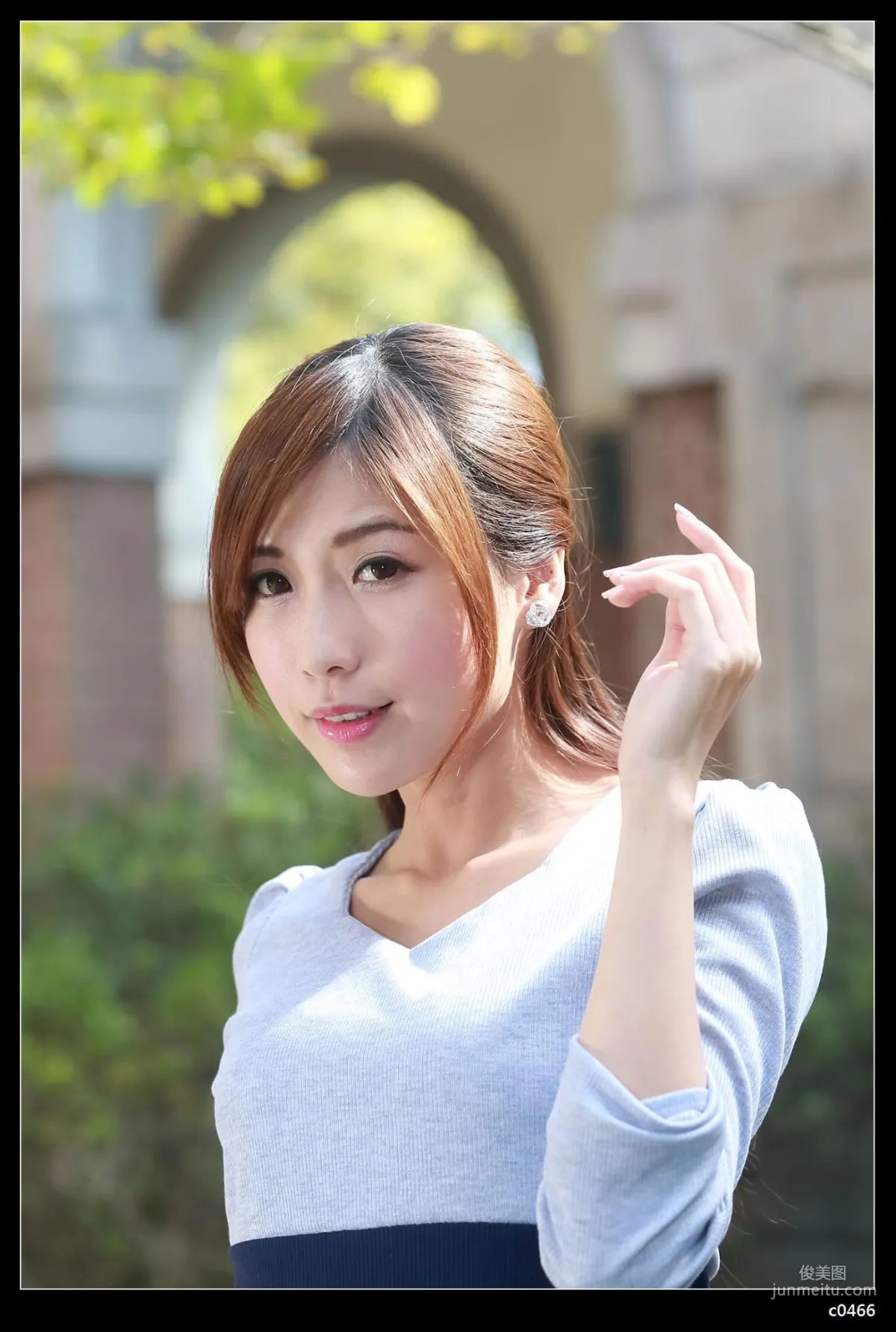 [台湾正妹] Agant小静 NTU外拍黑丝赏 写真集6
