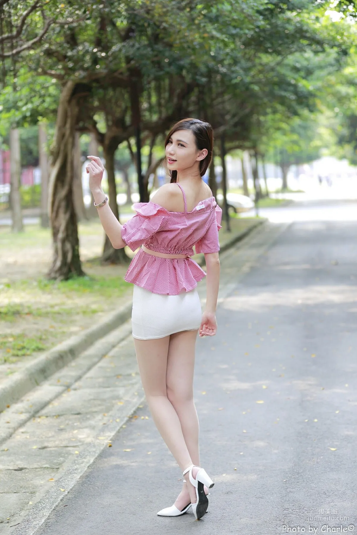 [台灣正妹] 蔡譯心Candice《師範大學外拍》3套服裝 寫真集 14