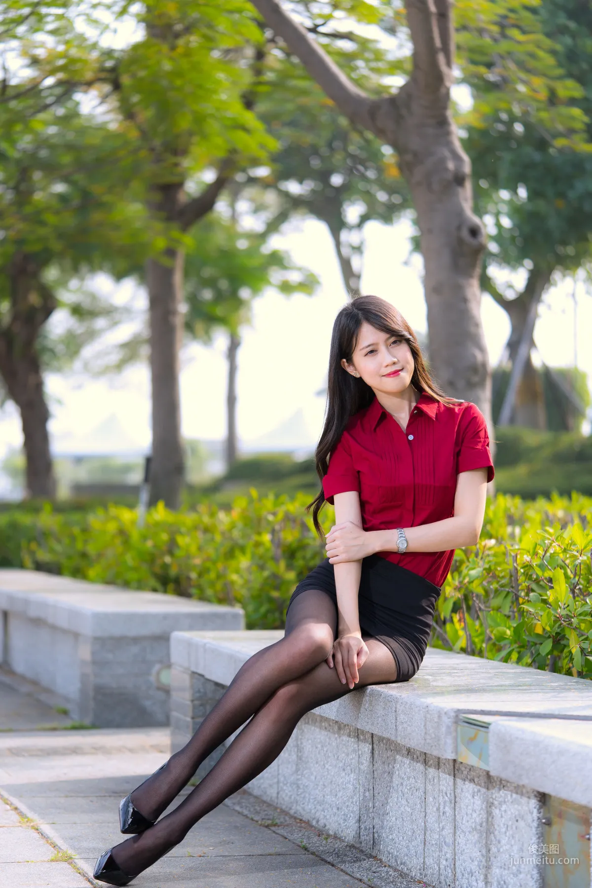 [台灣網紅美女] Candy寶兒《夢時代黑絲街拍》 寫真集 65