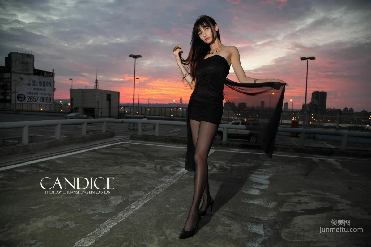 [台灣嫩模] 蔡譯心Candice《車外拍》 寫真集 82