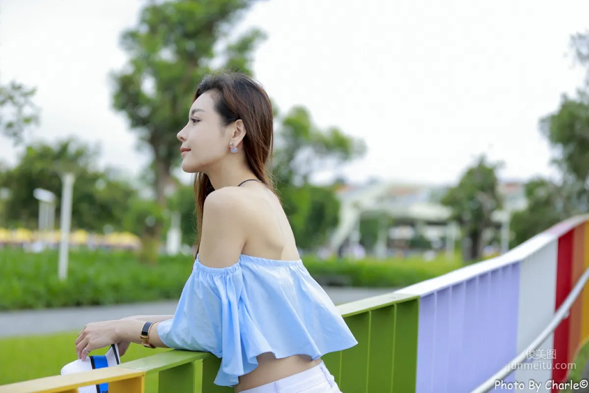 [台灣嫩模] 韓羽《圓山花博外拍》 寫真集 18