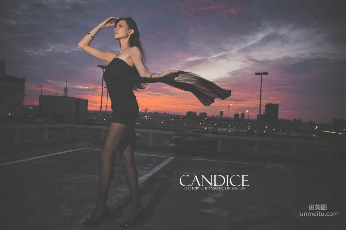 [台灣嫩模] 蔡譯心Candice《車外拍》 寫真集 84