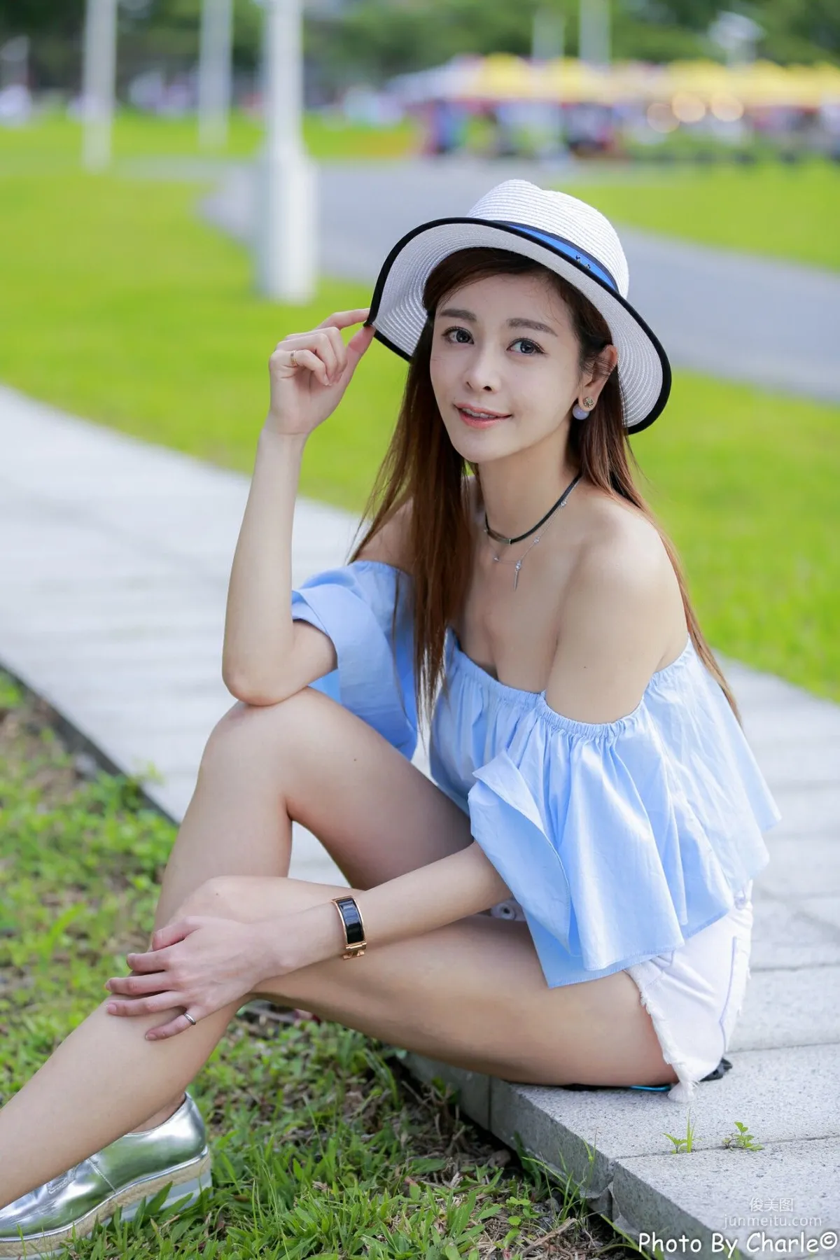 [台灣嫩模] 韓羽《圓山花博外拍》 寫真集 31